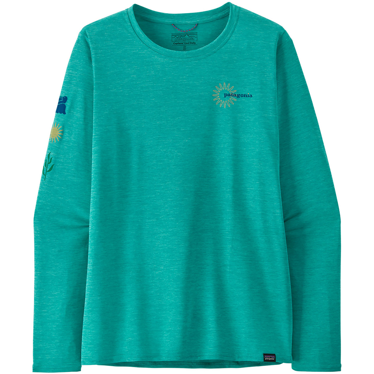 Patagonia Damen Cap Cool Daily Waters Longsleeve von Patagonia