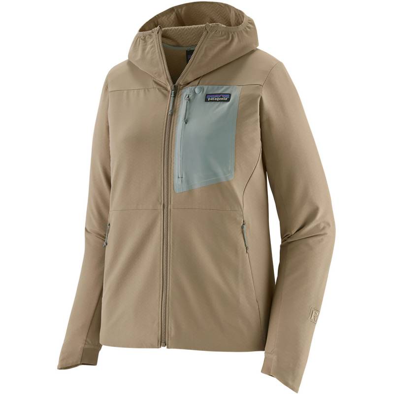 Patagonia Damen CrossStrata R1 Hoodie Jacke von Patagonia