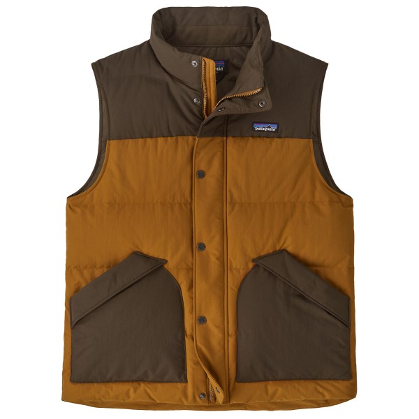 Patagonia - Downdrift Vest - Daunengilet Gr L braun von Patagonia