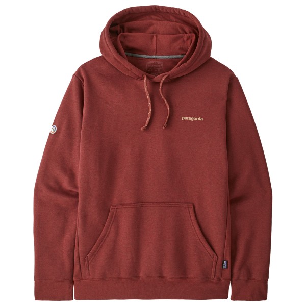 Patagonia - Fitz Roy Icon Uprisal Hoody - Hoodie Gr XS rot von Patagonia