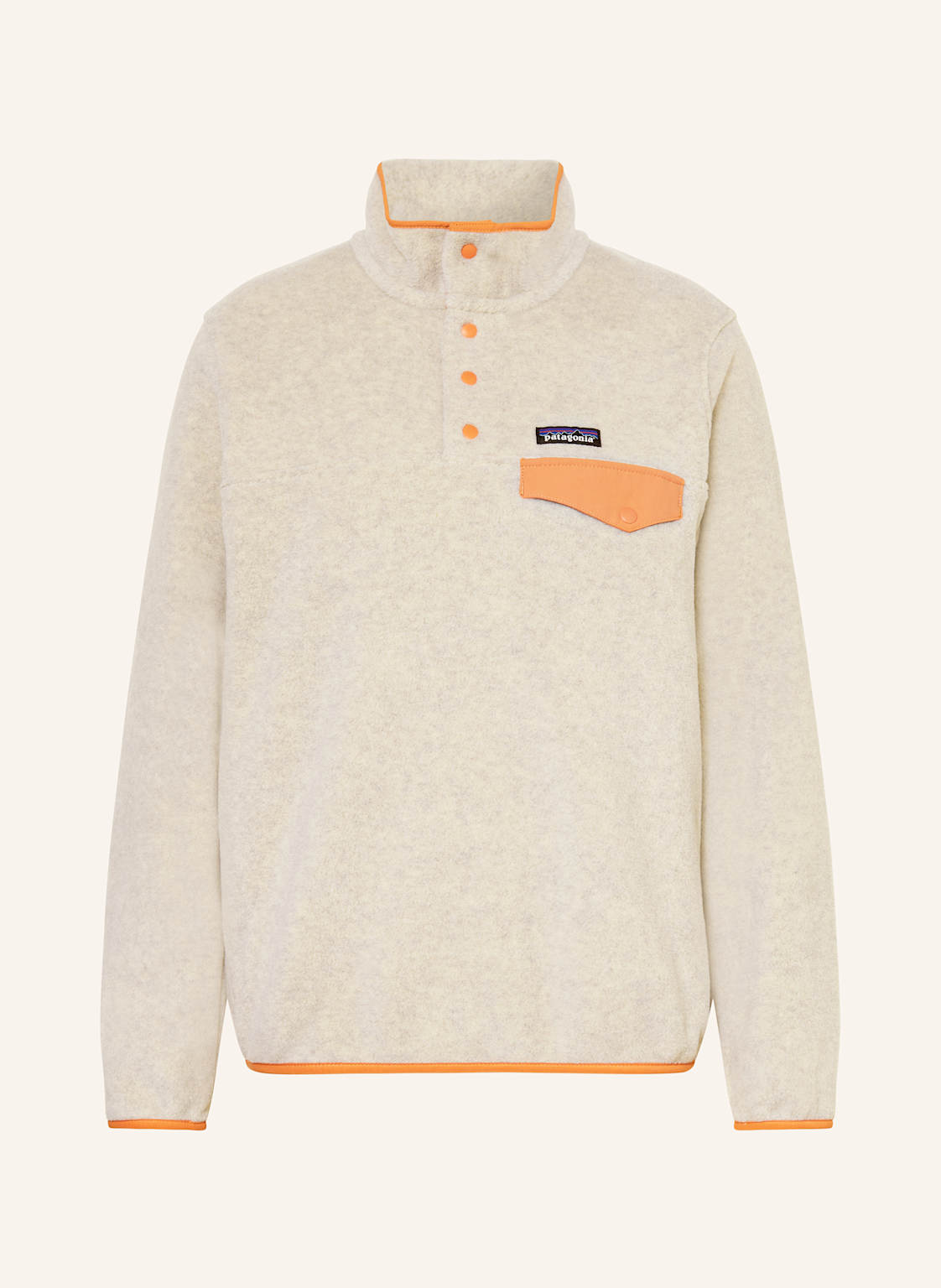 Patagonia Fleece-Troyer Snap beige Patagonia Fleece-Troyer Snap beige von Patagonia