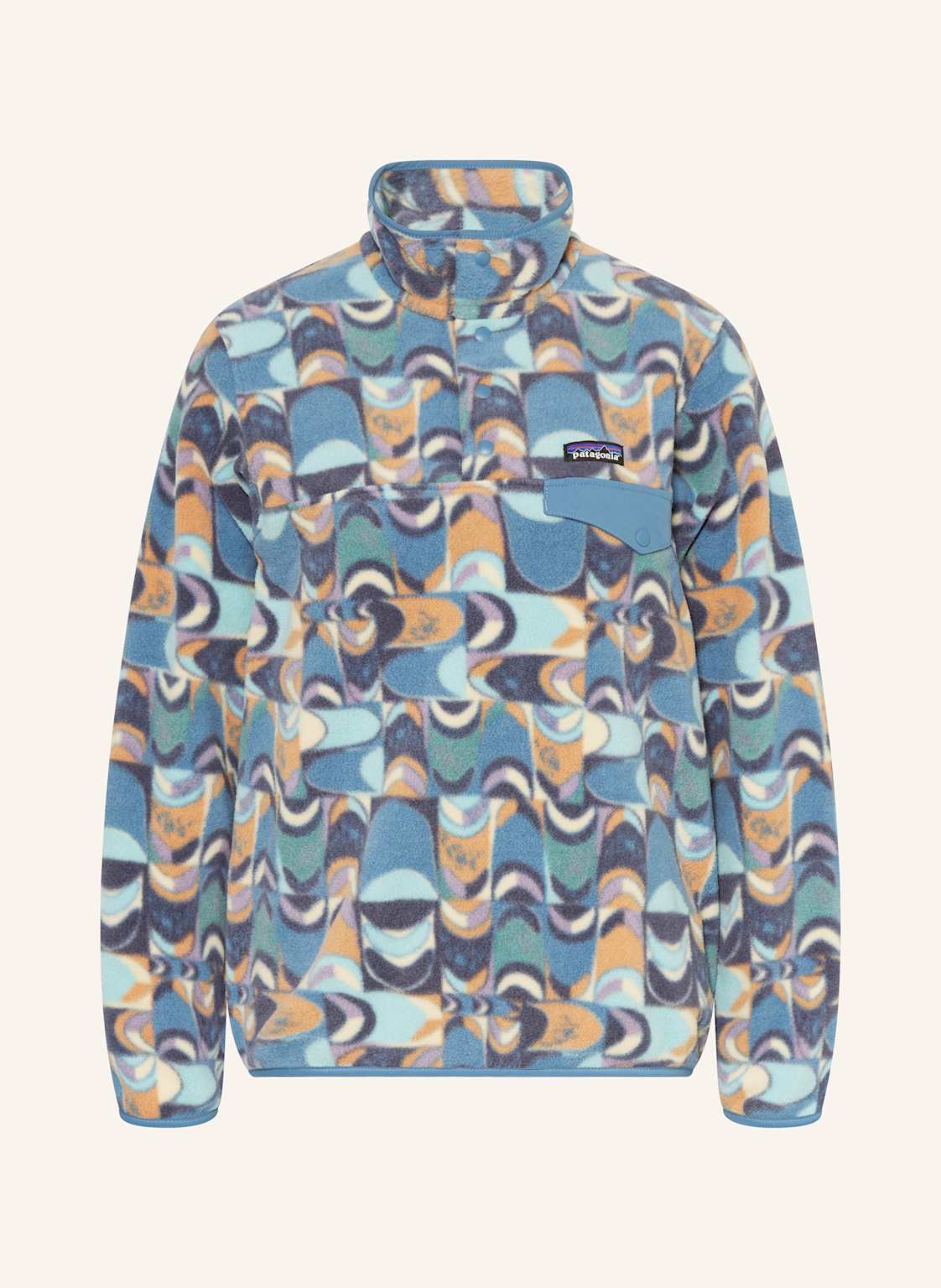 Patagonia Fleece-Troyer Snap blau Patagonia Fleece-Troyer Snap blau von Patagonia