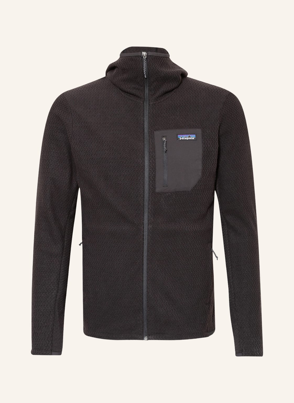 Patagonia Fleecejacke r1® Air schwarz von Patagonia