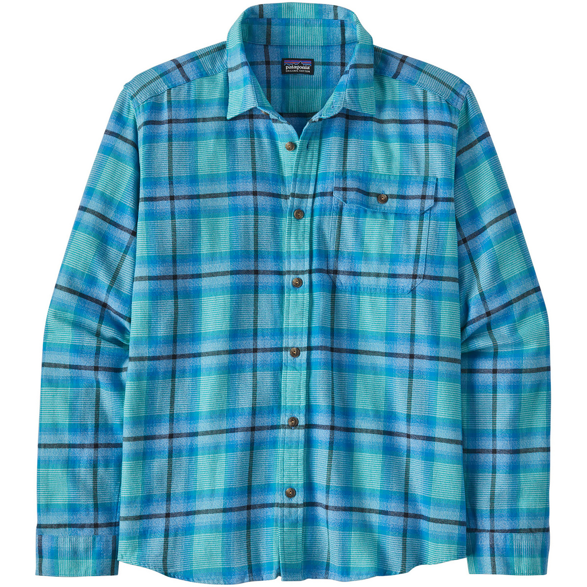 Patagonia Herren Cotton in Conversion LW Fjord Flannel Hemd von Patagonia