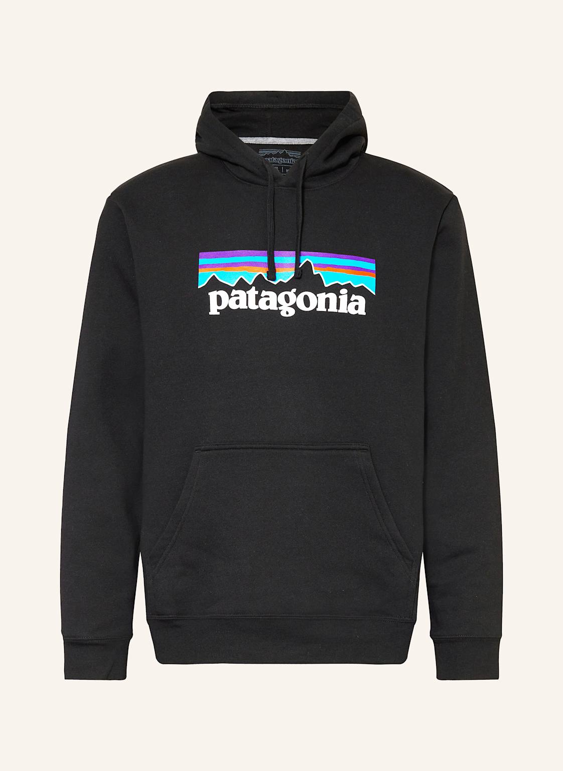 Patagonia Hoodie P-6 schwarz Patagonia Hoodie P-6 schwarz von Patagonia