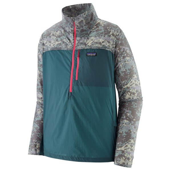 Patagonia - Houdini Stash 1/2 Zip P/O - Windjacke Gr XL grau/blau von Patagonia