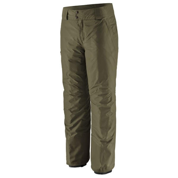 Patagonia - Insulated Powder Town Pants - Skihose Gr L oliv von Patagonia