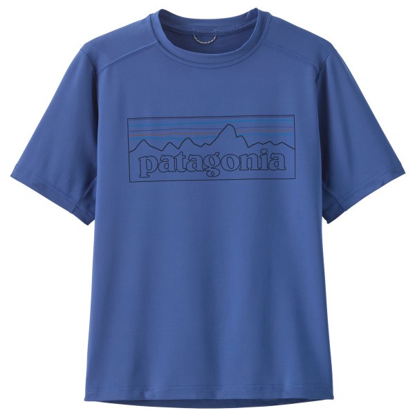 Patagonia - Kid's Cap SW T-Shirt - Funktionsshirt Gr S blau von Patagonia