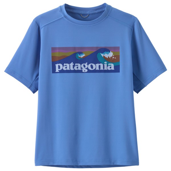 Patagonia - Kid's Cap SW T-Shirt - Funktionsshirt Gr XL blau von Patagonia