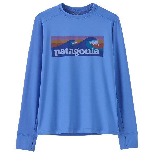 Patagonia - Kid's L/S Cap SW T-Shirt - Funktionsshirt Gr S blau von Patagonia