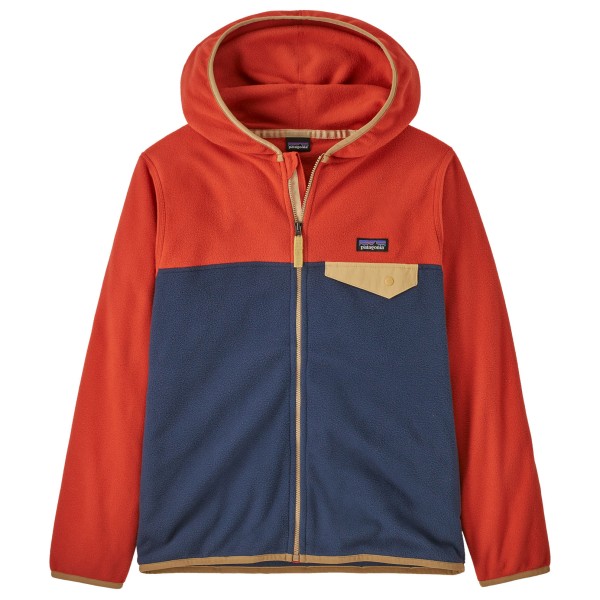 Patagonia - Kid's Micro D Snap-T Jacket - Fleecejacke Gr M rot von Patagonia