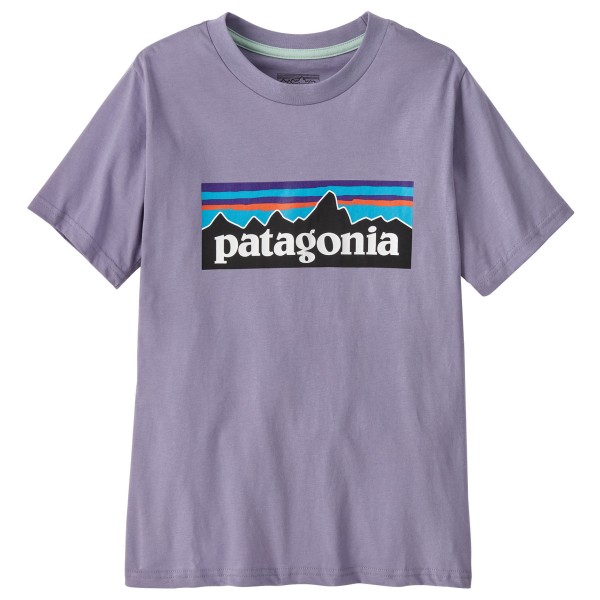 Patagonia - Kid's P-6 Logo - T-Shirt Gr S rosa von Patagonia