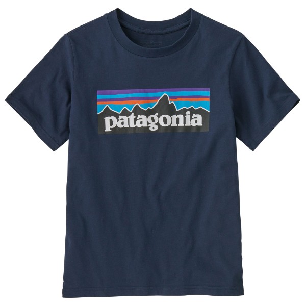 Patagonia - Kid's P-6 Logo - T-Shirt Gr XL blau von Patagonia