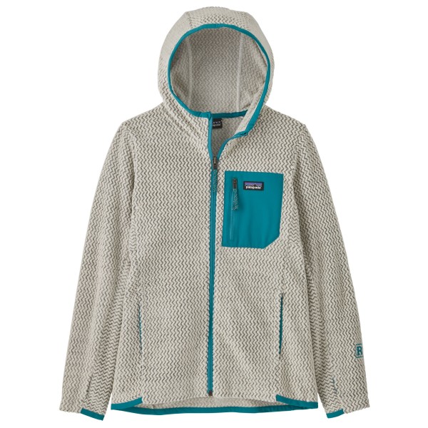 Patagonia - Kid's R1 Air Full-Zip Hoody - Fleecejacke Gr XS grau von Patagonia