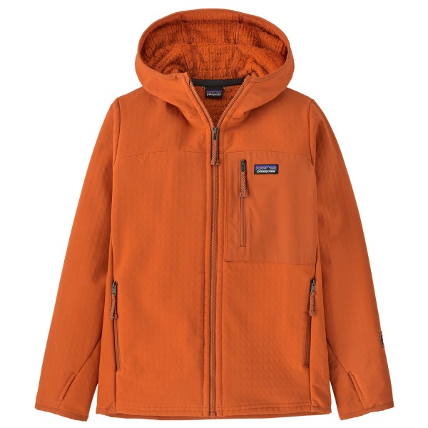 Patagonia - Kid's R2 Techface Hoody - Fleecejacke Gr L rot/orange von Patagonia