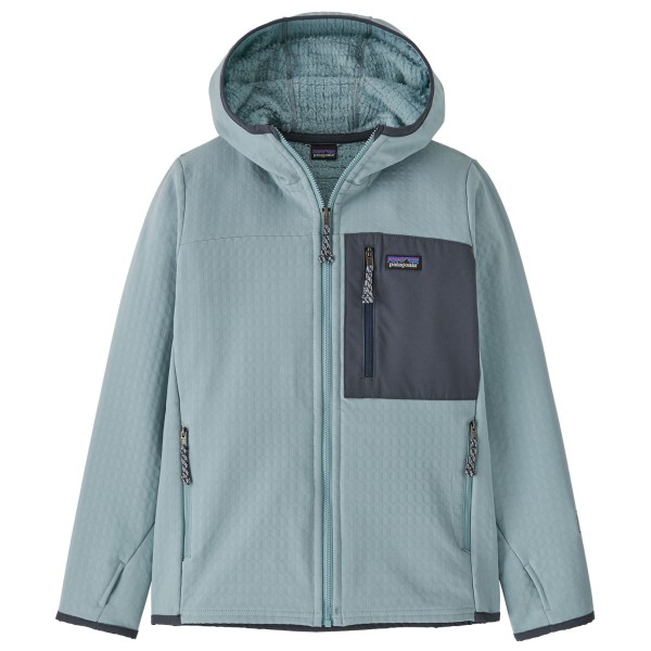 Patagonia - Kid's R2 Techface Hoody - Fleecejacke Gr L türkis von Patagonia