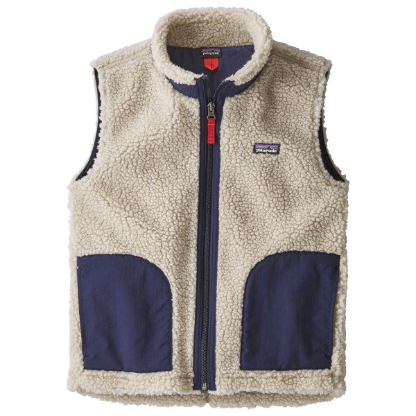 Patagonia - Kid's Retro-X Vest - Fleecegilet Gr L beige von Patagonia