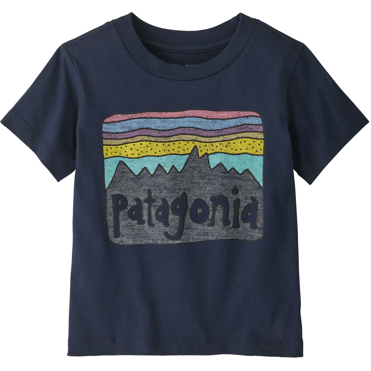 Patagonia Kinder Baby Fitz Roy Skies T-Shirt von Patagonia