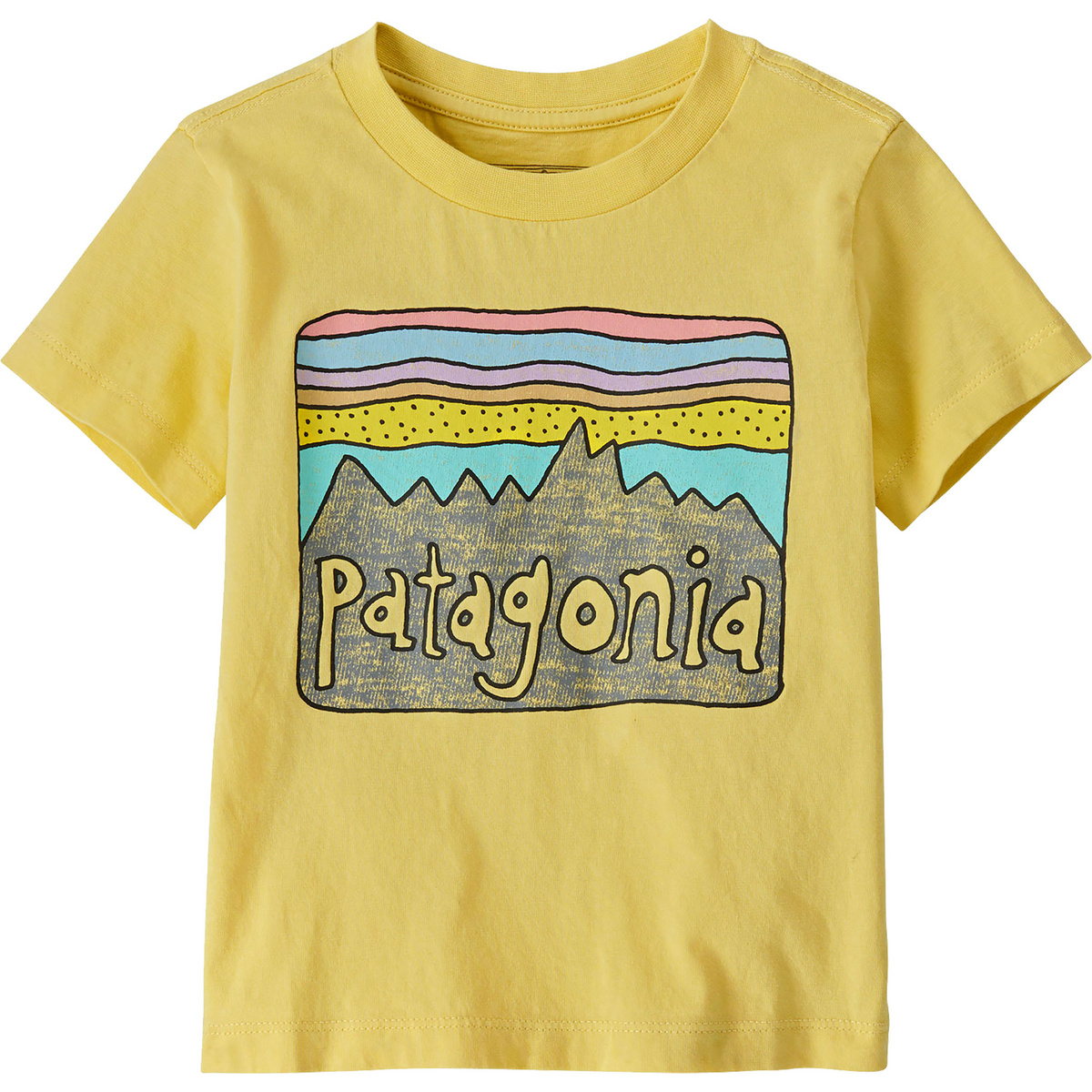 Patagonia Kinder Baby Fitz Roy Skies T-Shirt von Patagonia