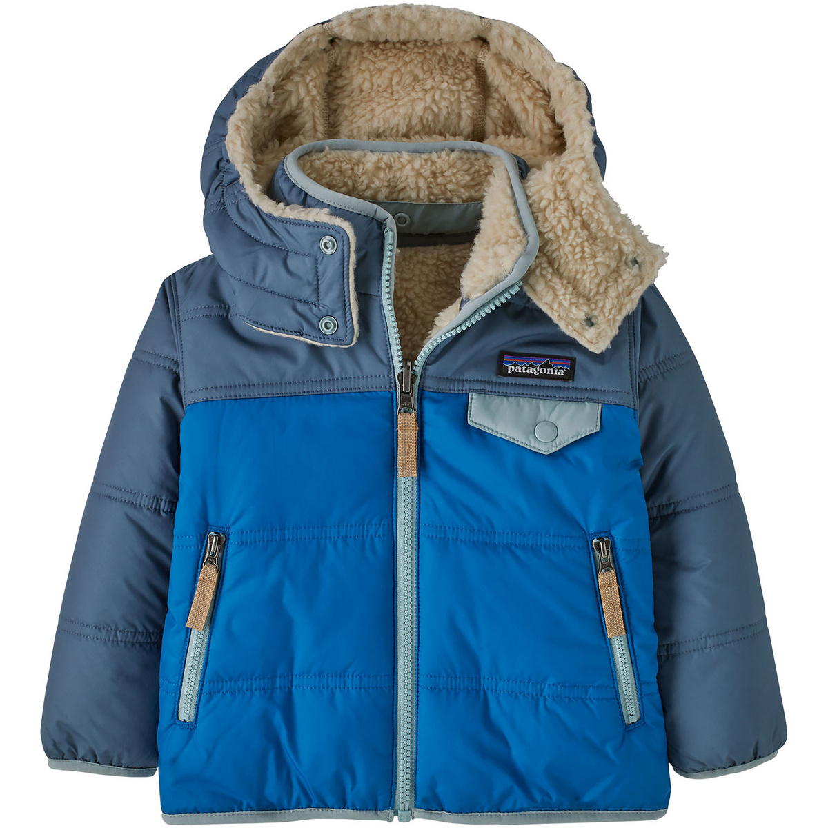 Patagonia Kinder Baby Reversible Tribbles Hoodie Jacke von Patagonia