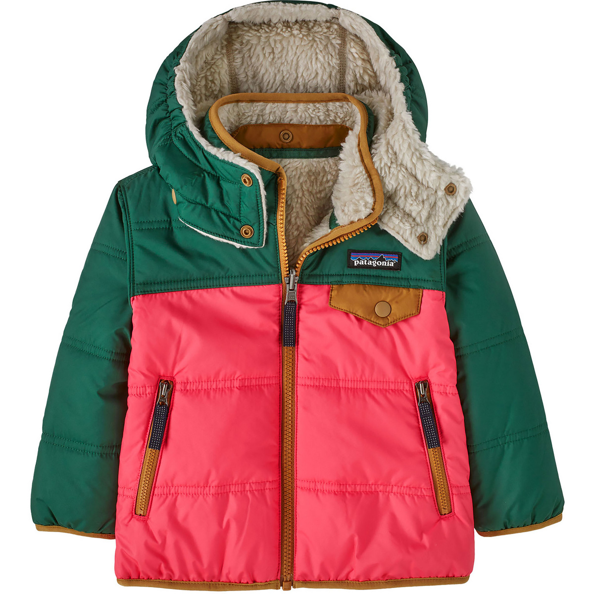 Patagonia Kinder Baby Reversible Tribbles Hoodie Jacke von Patagonia