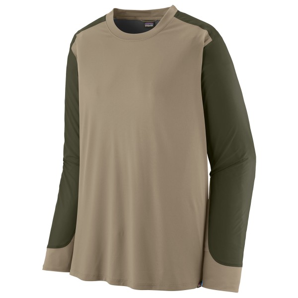 Patagonia - L/S Dirt Craft Jersey - Velotrikot Gr M beige von Patagonia