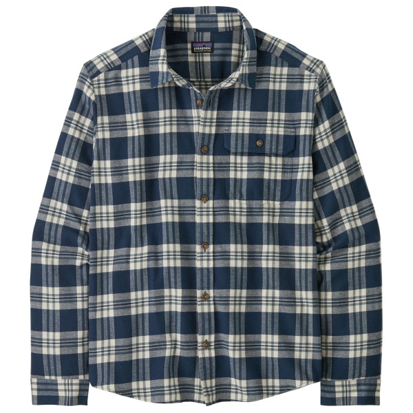 Patagonia - L/S LW Fjord Flannel Shirt - Hemd Gr XL grau/blau von Patagonia