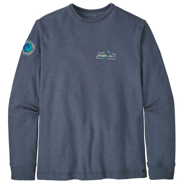 Patagonia - LW Unity Fitz Wildrise Crew - Pullover Gr XL blau von Patagonia