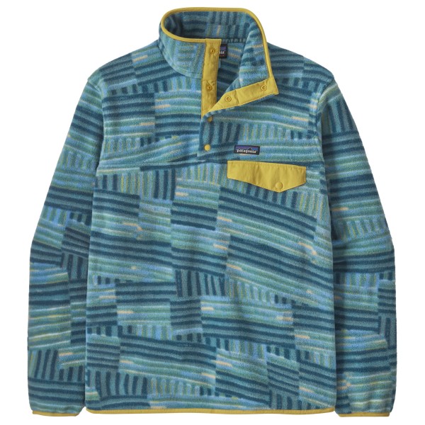 Patagonia - Lightweight Synch Snap-T P/O - Fleecepullover Gr XL türkis von Patagonia