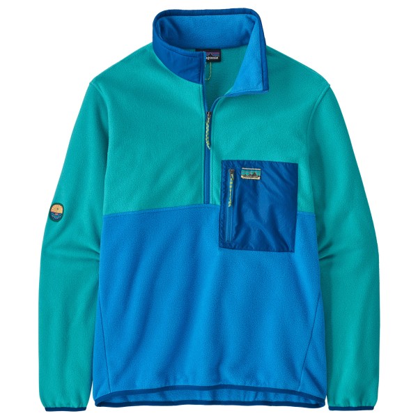 Patagonia - Microdini 1/2 Zip - Fleecepullover Gr S blau/türkis von Patagonia