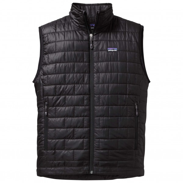 Patagonia - Nano Puff Vest - Kunstfasergilet Gr L schwarz/grau von Patagonia