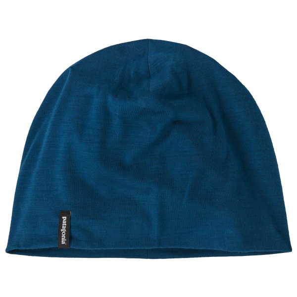 Patagonia - Overlook Merino Wool Liner Beanie - Mütze Gr One Size blau von Patagonia