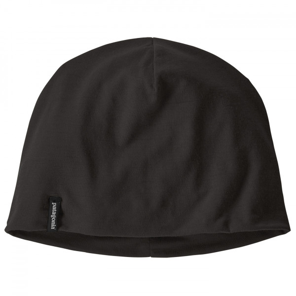 Patagonia - Overlook Merino Wool Liner Beanie - Mütze Gr One Size schwarz von Patagonia