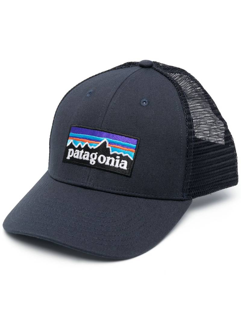 Patagonia P-6 Logo LoPro organic-cotton cap - Blue von Patagonia