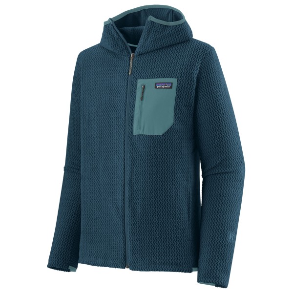 Patagonia - R1 Air Full-Zip Hoody - Fleecejacke Gr XXL blau von Patagonia