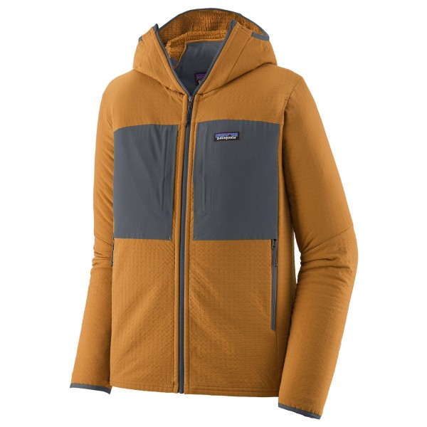 Patagonia - R2 Techface Hoody - Fleecejacke Gr M braun von Patagonia