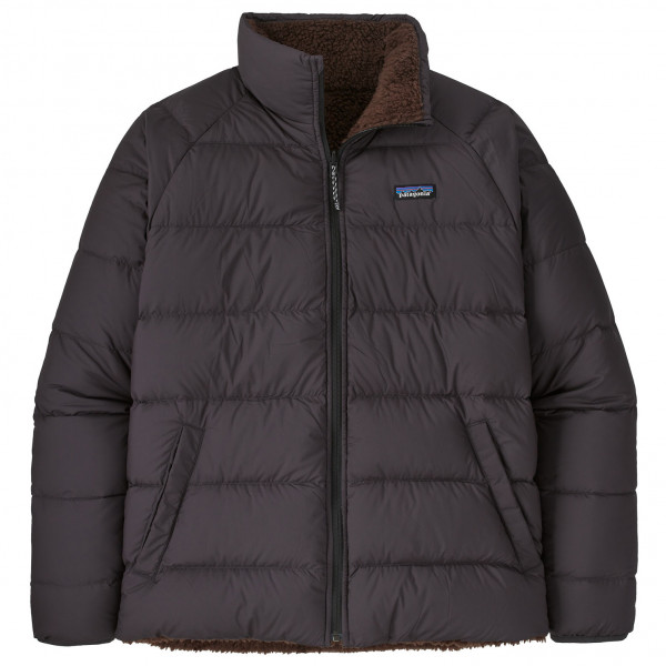 Patagonia - Reversible Silent Down Jacket - Daunenjacke Gr L grau von Patagonia