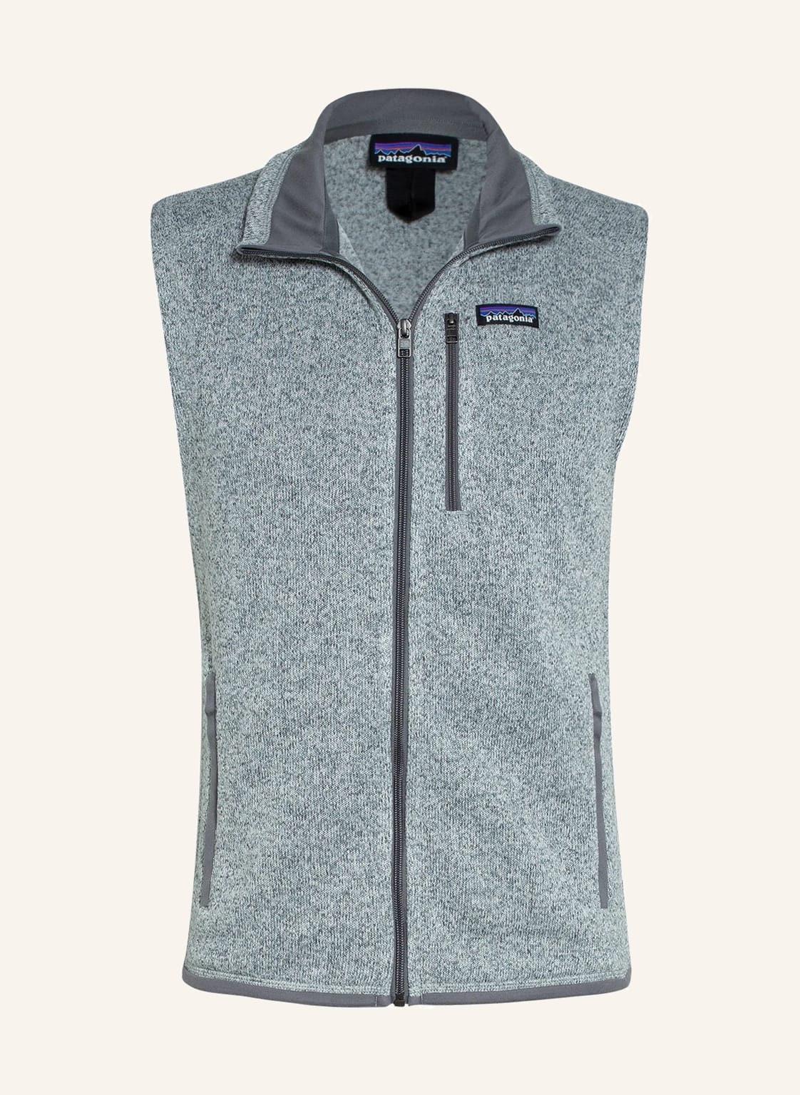 Patagonia Strick-Fleeceweste Better Sweater grau von Patagonia