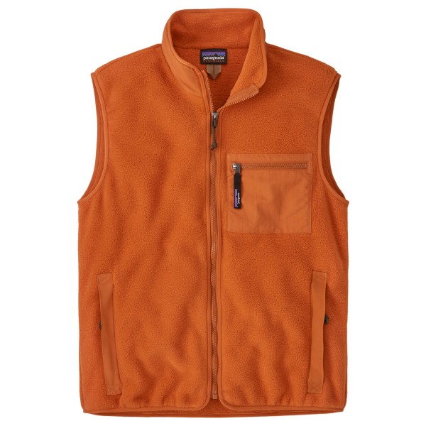 Patagonia - Synch Vest - Fleecegilet Gr L rot von Patagonia