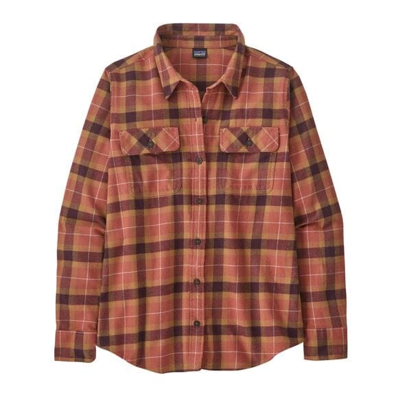 Patagonia W's L/S Organic Cotton MW Fjord Flannel Shirt-S S von Patagonia