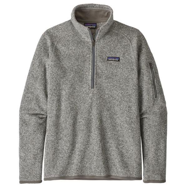 Patagonia - Women's Better Sweater 1/4 Zip - Fleecepullover Gr L grau Patagonia - Women's Better Sweater 1/4 Zip - Fleecepullover Gr L grau von Patagonia