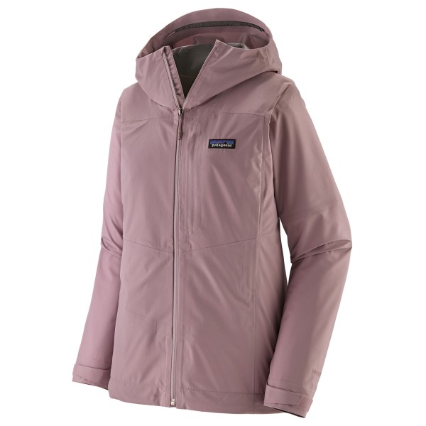 Patagonia - Women's Boulder Fork Rain Jacket - Regenjacke Gr L rosa/braun von Patagonia