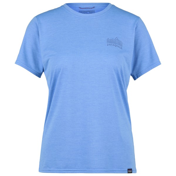 Patagonia - Women's Cap Cool Daily Graphic Shirt - Funktionsshirt Gr XS blau von Patagonia