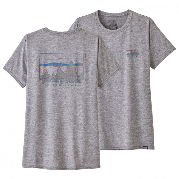 Patagonia - Women's Cap Cool Daily Graphic Shirt - Funktionsshirt Gr XS grau Patagonia - Women's Cap Cool Daily Graphic Shirt - Funktionsshirt Gr XS grau von Patagonia