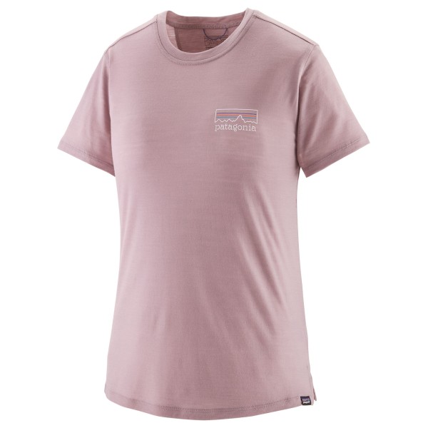 Patagonia - Women's Cap Cool Merino Graphic Shirt - Merinoshirt Gr XS rosa von Patagonia