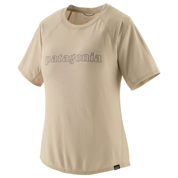 Patagonia - Women's Cap Cool Trail Graphic Shirt - Funktionsshirt Gr L beige von Patagonia