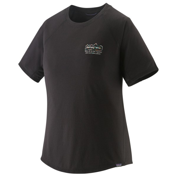 Patagonia - Women's Cap Cool Trail Graphic Shirt - Funktionsshirt Gr L schwarz von Patagonia