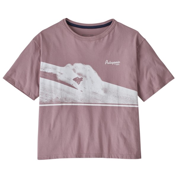 Patagonia - Women's Cloudcarver Easy Cut Organic T-Shirt - T-Shirt Gr M rosa von Patagonia