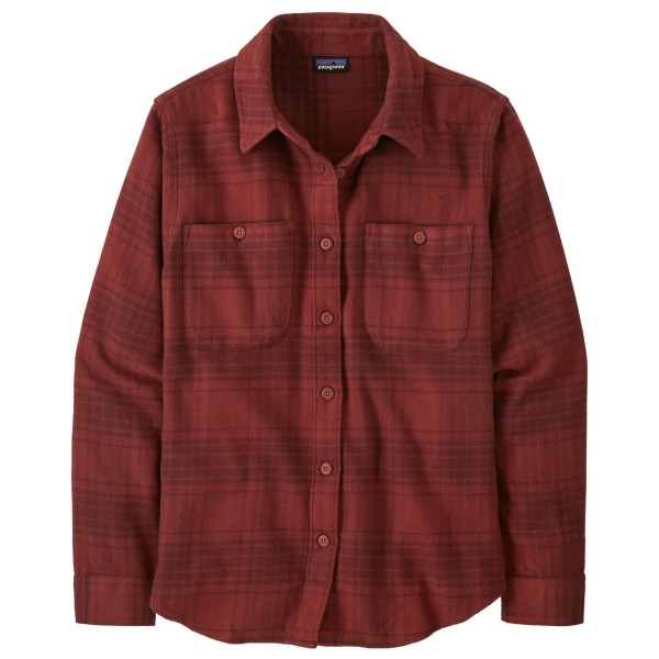 Patagonia - Women's Fjord Flannel Shirt - Hemd Gr L rot von Patagonia