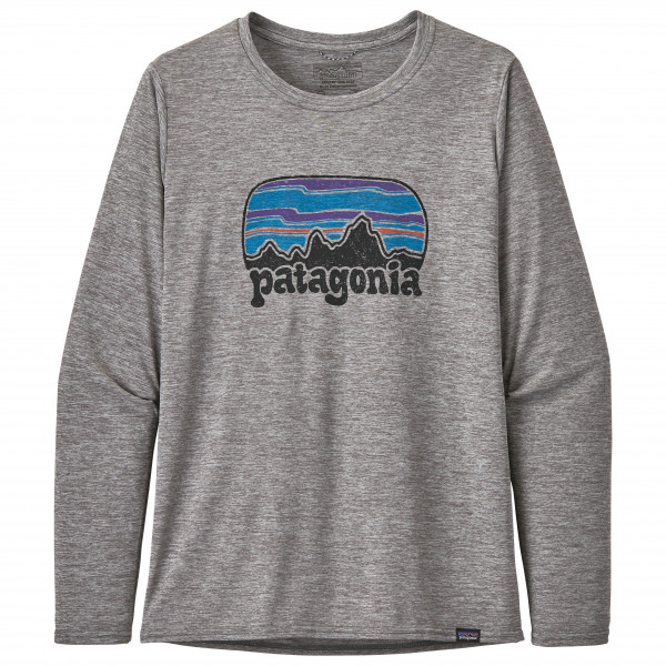 Patagonia - Women's L/S Cap Cool Daily Graphic Shirt - Longsleeve Gr L;M;S;XL;XS;XXL blau;grau/türkis;oliv von Patagonia